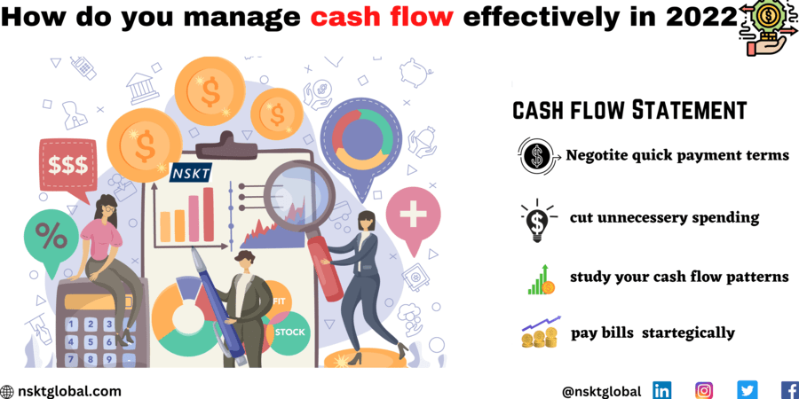How do you manage cash flow effectively in 2022